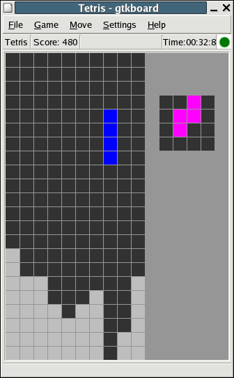 Tetris screenshot